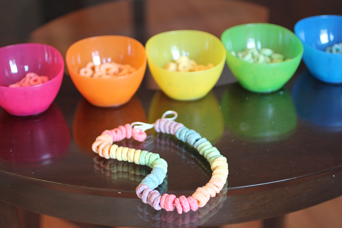 DIY Fruit Loop Necklace