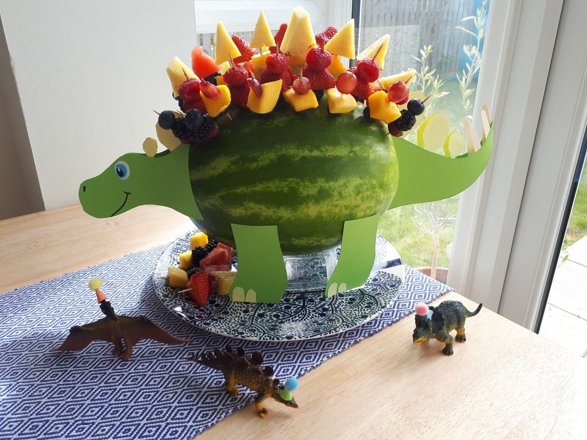 Fruit-Filled Dinosaur Watermelon