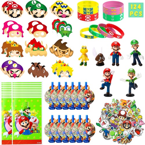 Mario Brothers Party Favors All-In-One Kit