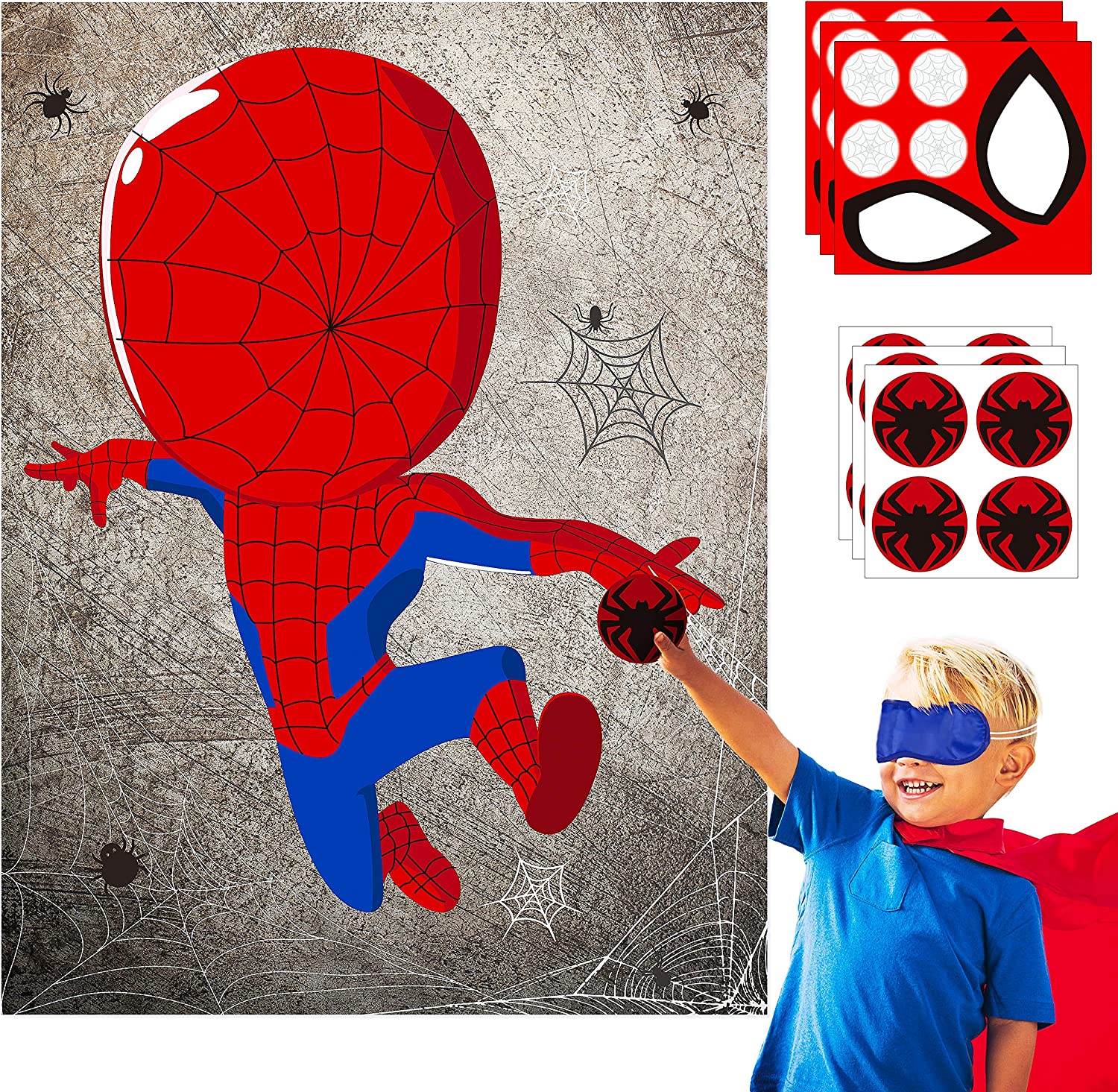 Pin The Spidey Game