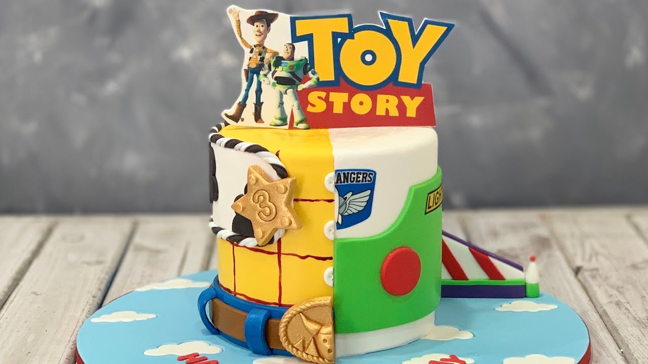 Woody And Buzz Cake