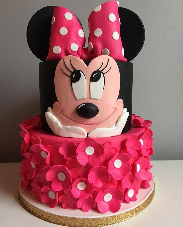 Minnie Mouse Character Cake