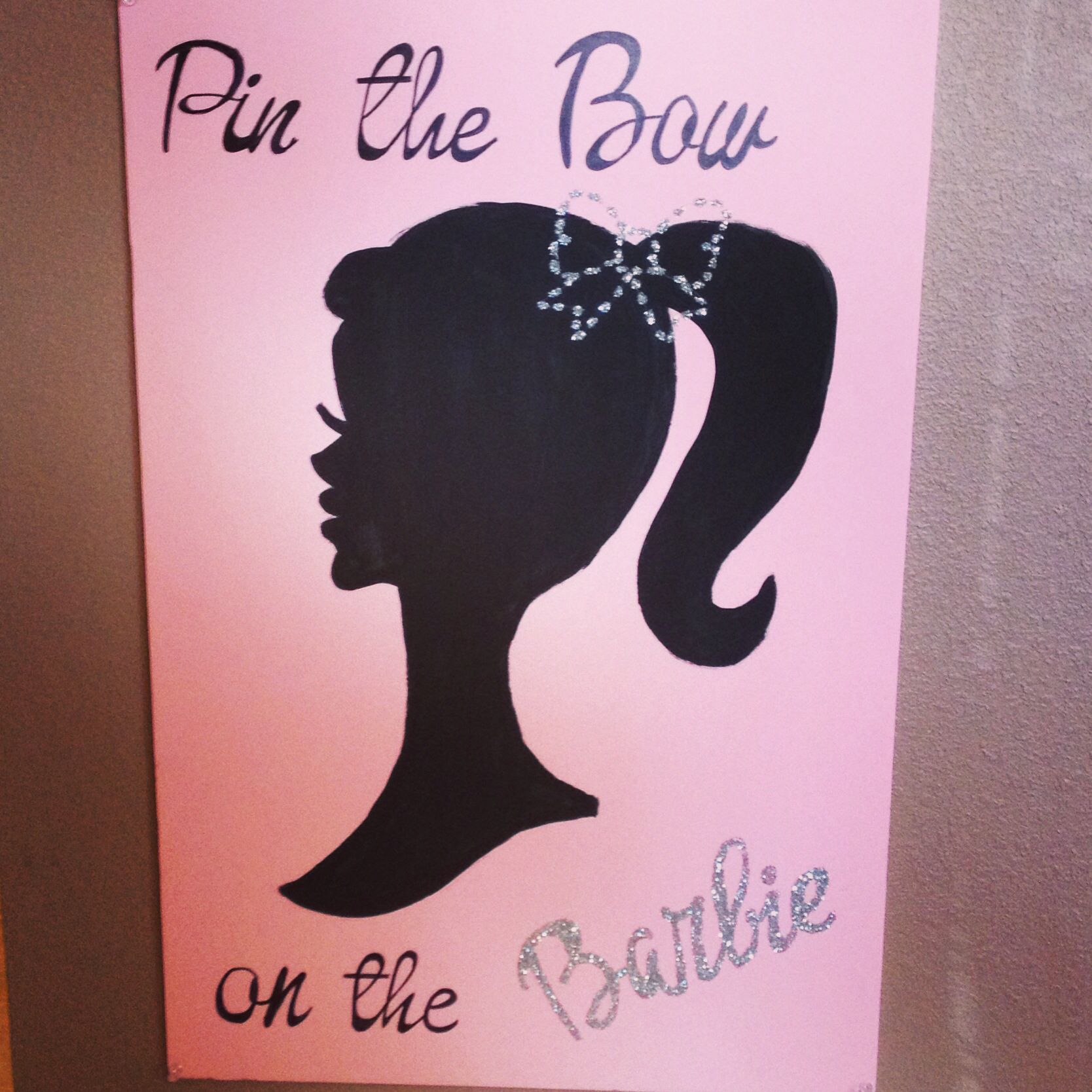 Pin The Bow On Barbie