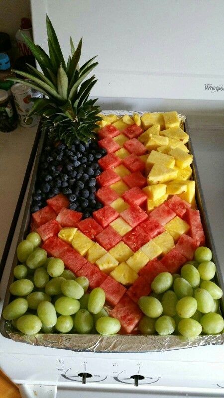 Minecraft Fruit Platter