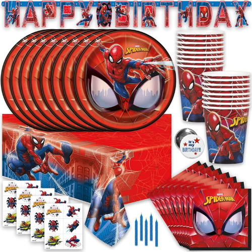 Spiderman Party Supply Pack