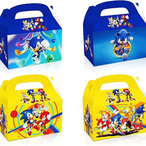 Sonic Theme Treat Boxes
