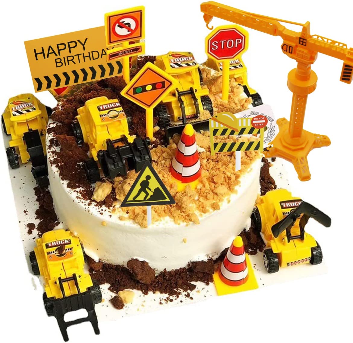 Construction Cake Toppers
