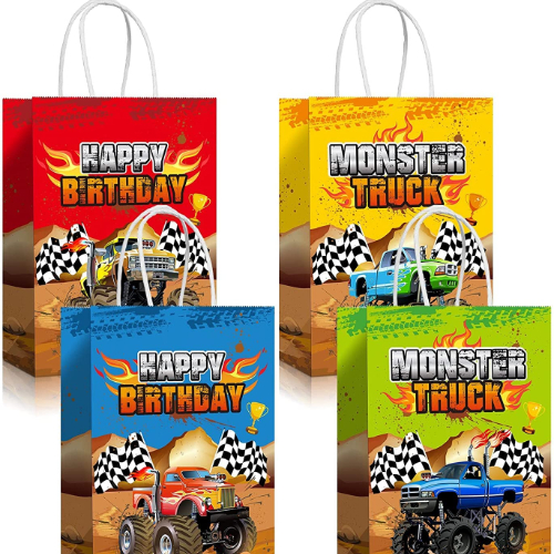 Monster Truck Party Gift Bags