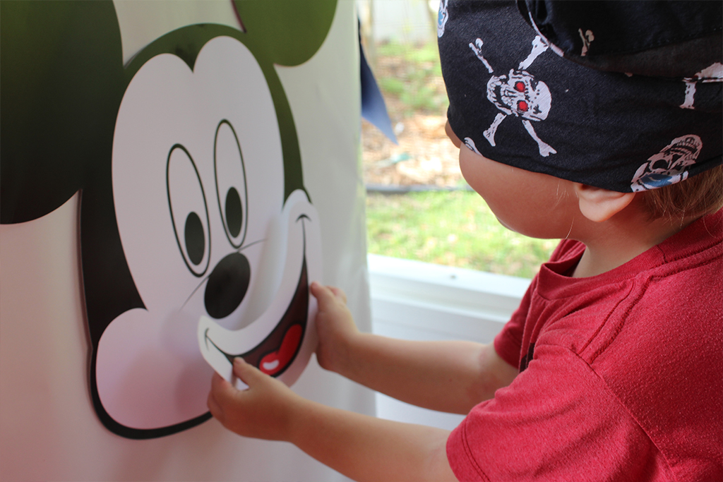 Pin The Smile On Mickey