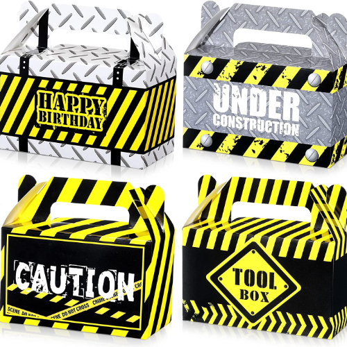 Construction Party Treat Boxes