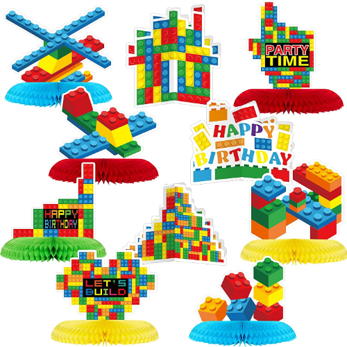 Lego-Inspired Centerpieces