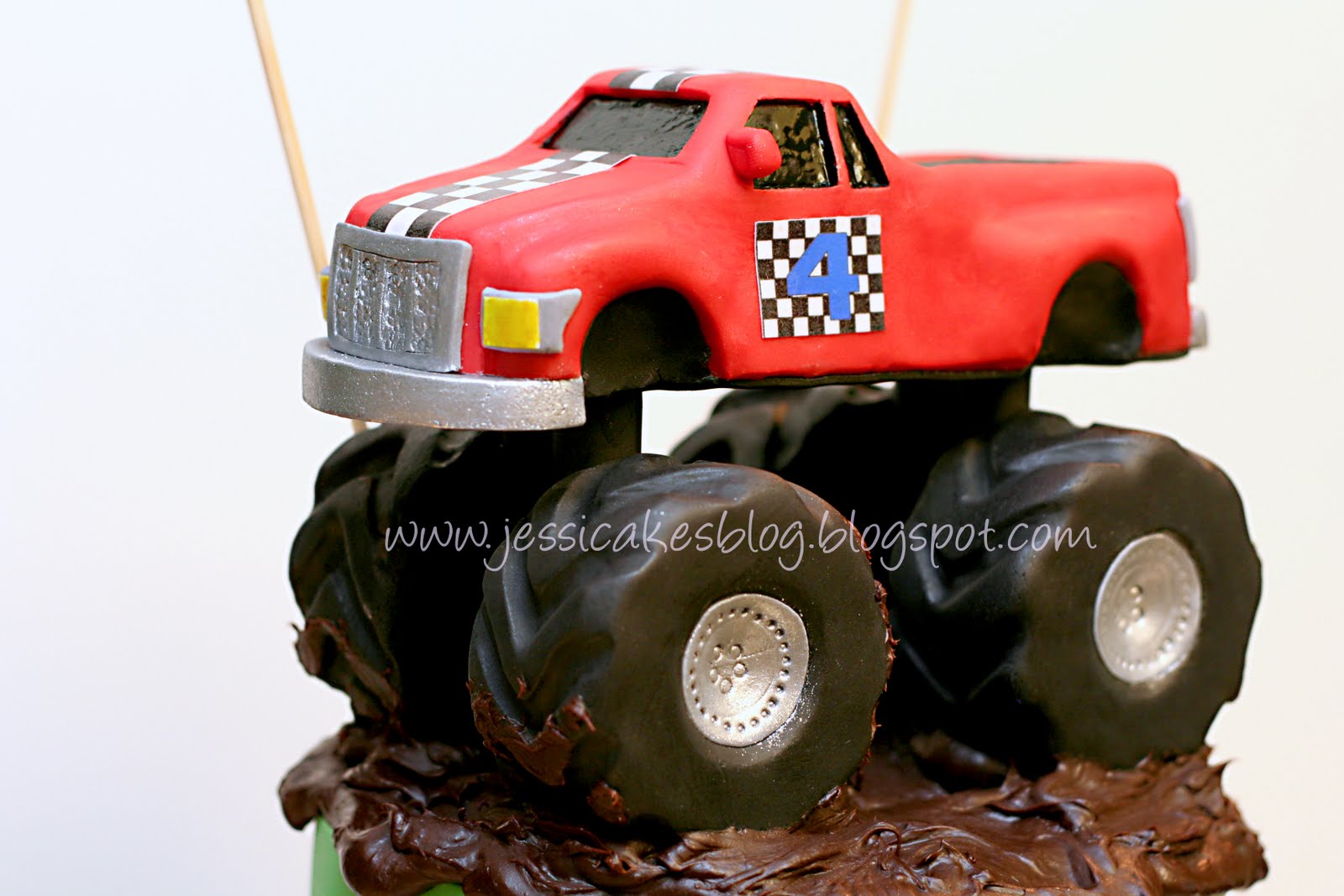 3D Monster Truck Cake