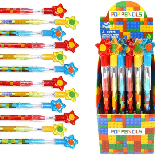 LEGO Push Pencils 