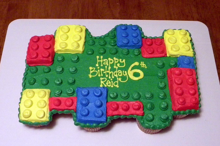 LEGO Pull-Apart Cake